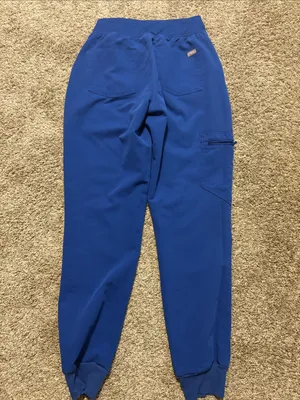 Figs Women's Winning Blue Zamora Jogger Scrub Pants XS thumbnail 7