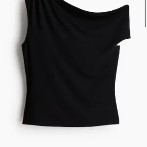 H&M Divided Twist-Detail One-Shoulder Top in black thumbnail 9