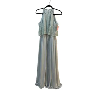 After Six Formal Lace Tulle Dress Size 8 Celadon Formal‎ Wedding Green thumbnail 2