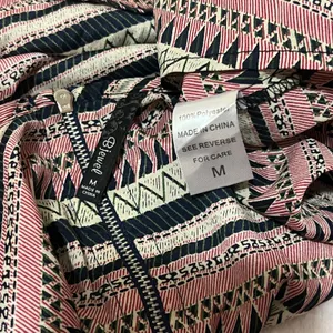Bjewel (M) Aztec Tribal Print Scoop Neck Exposed Back Zipper Round Hem Tank thumbnail 7