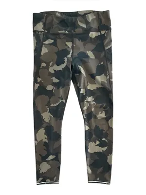 Athleta run free side pocket camo leggings thumbnail 2