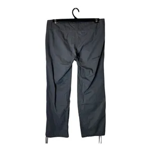 Mammut Pants Women 10 Gray Cotton Straight Leg Adjustable Hem‎ Outdoor Gorpcore thumbnail 2
