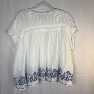 Max Studio London White Floral Sleeveless Top Size Medium NWT thumbnail 10