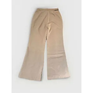 NWT Cider Khaki Cut Out Waist Wide Leg Trousers Womens XL Neutral Flowy Pants thumbnail 4