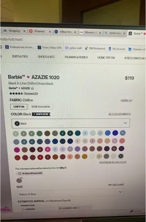 Azazie Dress Bridesmaid thumbnail 6