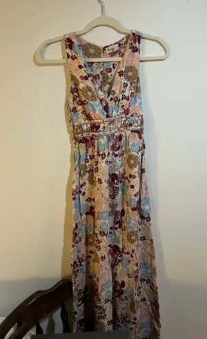 floral maxi dress Multi Size XS thumbnail 1