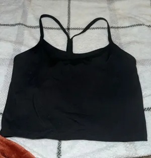 Cropped tank Black Size L thumbnail 1