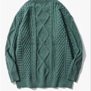 Aelfric Eden Womans Green Heavy Knit Sweater Soft Long Sleeve M Long Sleeve thumbnail 10