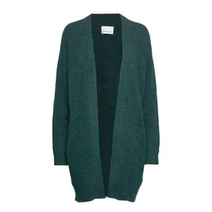 Samsøe Samsøe Nor Cardigan Sea‎ Moss Mel XXS Oversized Knit Alpaca Merino Wool thumbnail 2