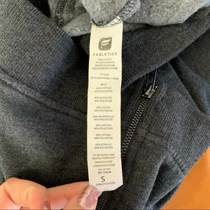Fabletics Sweater Dress Small Gray Long‎ Sleeve Athleisure Cozy thumbnail 6