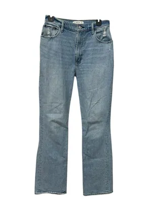 Abercrombie & Fitch Curvy 28/6 The 70s Vintage Flare Ultra High Rise Jeans #P9-8 thumbnail 1