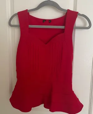 Topshop Corset Like Top; Size S thumbnail 1