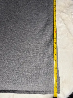 SKIMS Knit Relaxed Fit Pants Dark Heather Gray SZ Med NEW thumbnail 10