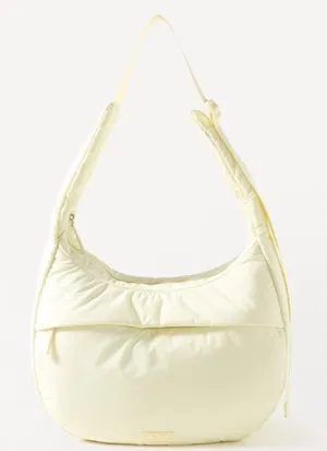 Athleta All About Medium Crossbody Hobo Bag Glow Yellow thumbnail 1