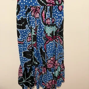 Rhode Nisha Puff-Sleeve Cotton-Poplin Midi Dress Size XS thumbnail 7