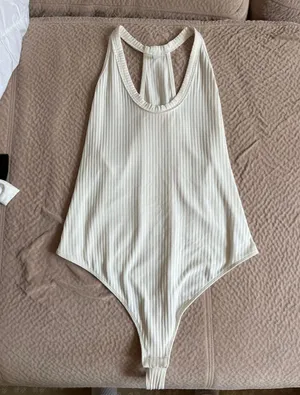 White Bodysuit thumbnail 3