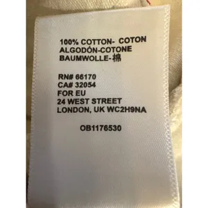 BDG Urban Outfitters High-Rise Baggy Jeans Off-White Cream Raw Hem‎ Size 31 thumbnail 4