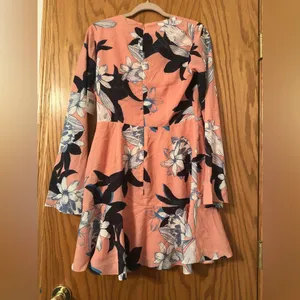 Cooper St Peach Floral Spring Dress - NWT - Size 8 thumbnail 4