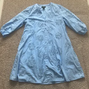 Blue Short Dress thumbnail 1