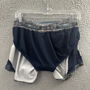 Lululemon Hotty Hot Shorts Low Rise‎ 4" Digital Oasis Athletic Pelaton Women's 8 thumbnail 5