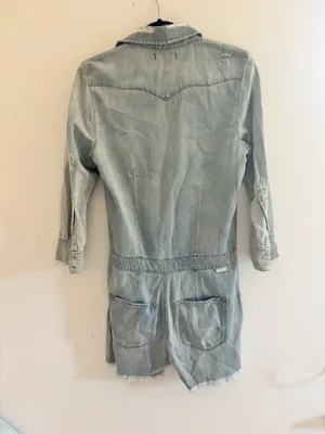Dear John denim romper thumbnail 5