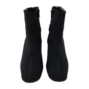 Sesto Meucci Black Hovercraft Waterproof Quilted Yeska Ankle Bootie Size 6 M thumbnail 2