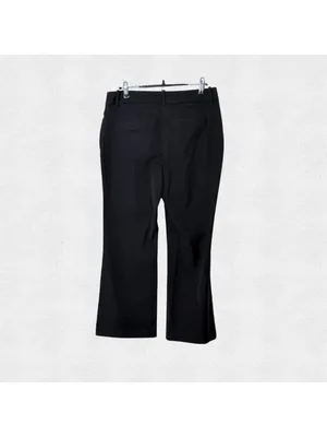 A New Day Black Dressy Flared Office Slacks Size 8 Business Casual Stretch Work Pants thumbnail 5