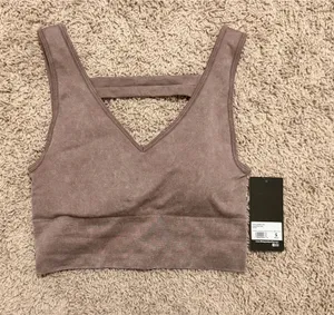 90 Degrees by Reflex Brown Sports Bra thumbnail 1