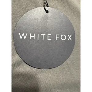 White Fox Midnight Dancing One Shoulder Charcoal Maxi Bodycon Dress Size L NWT thumbnail 16