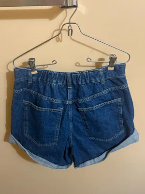Free People We The Free Danni High Rise Denim Shorts thumbnail 6