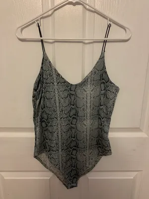 Snakeskin Bodysuit Multiple Size M thumbnail 2