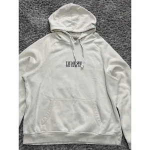 Taylor Swift Official The Eras Tour Sweatshirt Hoodie Adult Size XL Unisex Cream thumbnail 3