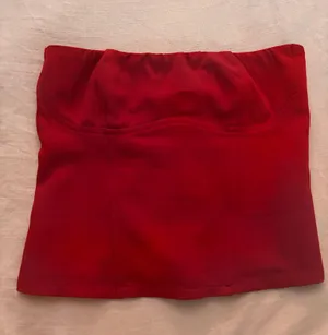 Edikted Red Lace Up Corset thumbnail 1
