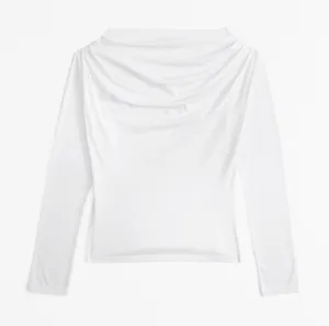 Abercrombie & Fitch Soft Modal Blend Slash Top White thumbnail 2
