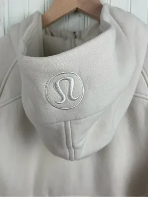 Lululemon Scuba Oversized Half-Zip Hoodie Women's Size XS/S White Opal Soft Cozy thumbnail 7