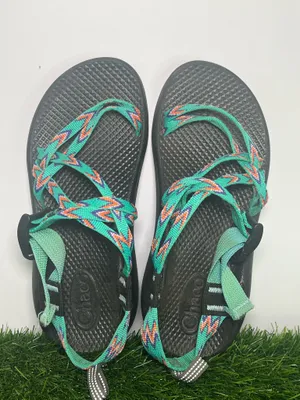 Chacos Z Strap Sport Sandals Women’s Size 4 Green Multicolor Hiking Outdoor Sandals thumbnail 6