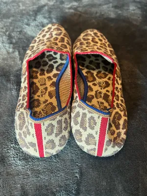 Rothy’s The Loafer Mocha Spot Leopard 8.5 Retired thumbnail 3