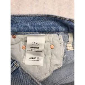 MOTHER The Insider Crop Step Fray Jeans Can You‎ Dig It Blue Denim 26 1157-1351 thumbnail 3