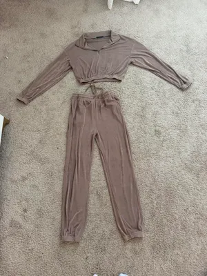 Tracksuit Brown Size M thumbnail 3