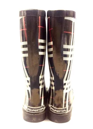 Wet Weather Rain Boots Black Size 8 thumbnail 4
