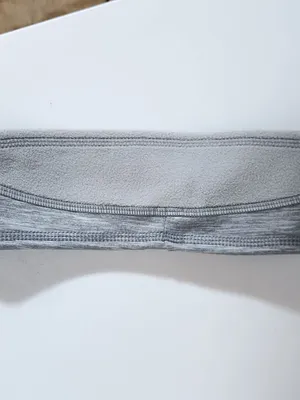 URX Heather Gray Fleece Headband One Size thumbnail 3