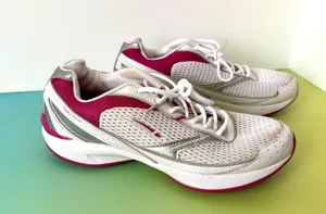 Walk ‘N Tone Sneakers, Size 9 White thumbnail 1