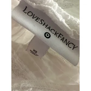 LoveShackFancy x Target white dress sz XS thumbnail 5