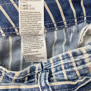 American‎ Eagle Stretch Highest Waist Mom Paper Bag Shorts Striped 00 thumbnail 11