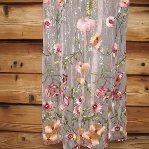Mac Duggal 68896 Silver Sleeveless Bustier Floral Applique Gown thumbnail 10