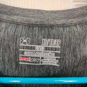 Under Armour for heat gear short sleeve top gray‎ thumbnail 2