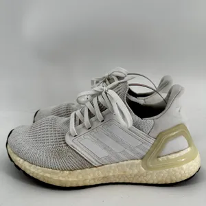Adidas Ultraboost 20 Road Running Shoes Knit Cushioned Cloud White 6 thumbnail 5