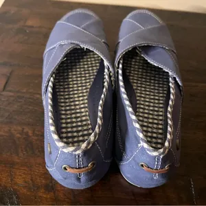 NWOT Mozo Women's The Sport Slip Oil Resistant Work Dress Shoes 3741 Blue Sz 8.5 thumbnail 6