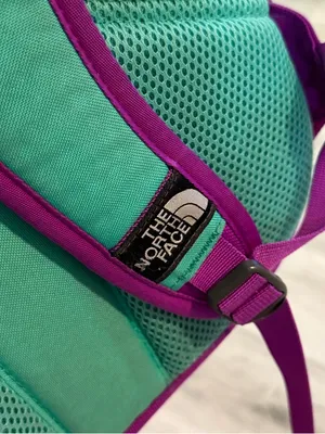 The North Face Tallac Backpack Teal And Purple Camping Hiking School thumbnail 6