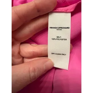 Amanda‎ Uprichard Victoria Pink Off Shoulder Midi Dress NWT L Barbiecore Wedding thumbnail 6